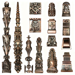 Mai Huan Modern Villa Hotel Door Decoration 304 Stainless Steel <strong>Column</strong> Decorative Moldings Engineering 1 Year Warranty - Product Image 1