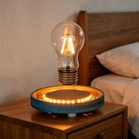 Lámpara Lunar Levitante Magnética con Control Táctil, Luz Nocturna Saturno Antigravedad, LED Blanco Cálido, para el Hogar, Regalo de Cumpleaños, Fabricada por HCNT