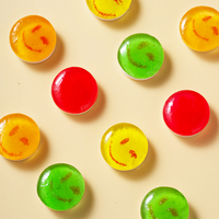 HALAL gecertificeerde producten: Smiley Face snoep fruit emoticon