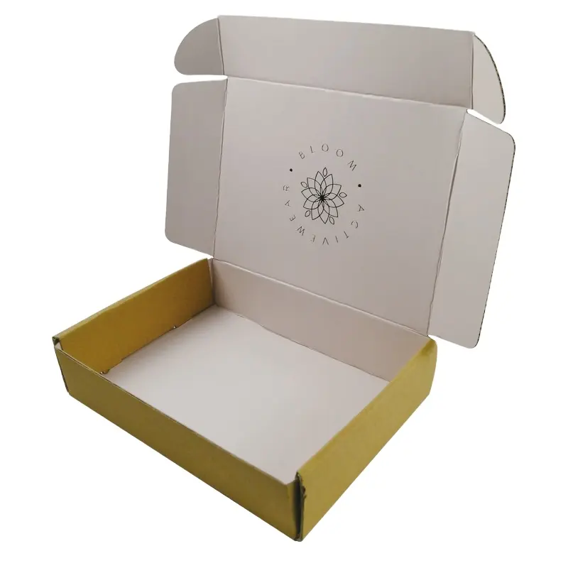 Caja de cartón personalizada con logotipo, precio barato