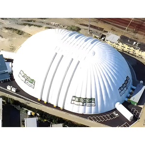 Tenda a Cupola Gonfiabile di Alta Qualità a Tema Calcistico, Materiali per Membrane Edili Anticorrosione in <span class=keywords><strong>PVDF</strong></span> con Isolamento Termico - Product Image 1