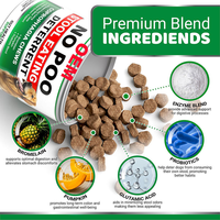 Supplément probiotique personnalisable pour animaux de compagnie sans caca à mâcher pour empêcher le chien de manger du caca Suppléments de champignons de soins de santé