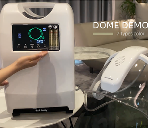 Machine professionnelle de pulvérisation d'oxygène à haute fréquence, concentrateur d'oxygène à dôme <span class=keywords><strong>Oxyjet</strong></span>, Machine faciale pour les soins de la peau - Product Image 5