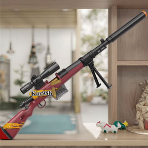 Fucile Giocattolo 98K a Espulsione del Bossolo con Proiettili Morbidi in Schiuma per Ragazzi Pistola Realistica ad Aria Compressa - Product Image 6