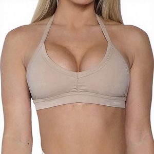 Wholesale One Shoulder Sports Bra <b>Asymmetrical</b> Single Strap Activewear <b>Top</b> Padded Nylon Spandex Yoga Bra Factory Supply - Product Image 1