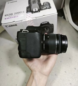 กล้อง Canon รุ่นมืออาชีพ <span class=keywords><strong>200D</strong></span> <span class=keywords><strong>Mark</strong></span> <span class=keywords><strong>II</strong></span> พร้อมเลนส์ 18-55 มม. Rebel SL3 ความละเอียด 24.1MP ถ่ายวิดีโอ 4K กล้องดิจิตอลมือสอง - Product Image 4