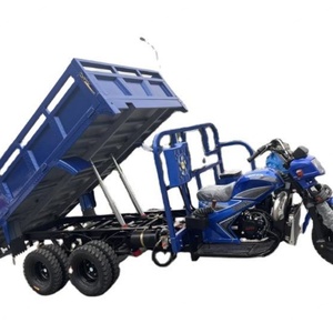 Stable Nine-wheel Mobile Gasoline Cargo Motorcycles with Self-loading Vehicle Body and Gasoline Engine <b>for</b> Heavy-duty Use - Product Image 3