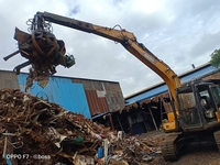 Grappin à ferraille pour écorces d'orange, 4, 5 ou 6 griffes, pour excavatrice de 2 à 10 tonnes, démolition, recyclage, hydraulique, usage intensif