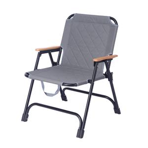 كرسي قابل للطي بتصميم عصري للاستخدام الخارجي، خفيف الوزن للغاية، مثالي للصيد والتخييم والشاطئ، مصنوع من قماش أكسفورد 600D مع حشوة قطنية - Product Image 5