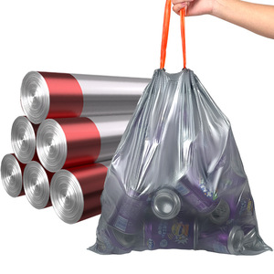 E-Clean Thickened Plastic Trash Bags Xl Size Tear Resistant For Home Kitchen Office Use - Product Image 2