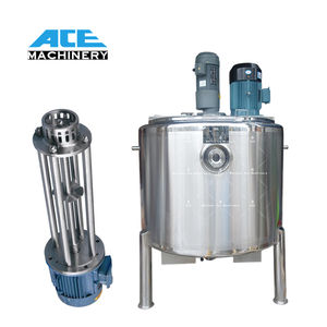 Mélangeur émulsifiant sous vide à chauffage et agitation pour pâte nettoyante en gel et pommade, 50L 100L, facile à utiliser - Product Image 1