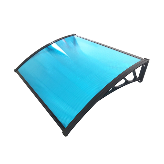 Strong Brackets 150 cm Long and 100cm Depth Polycarbonate Sheet Window Sun Shelter Awnings and Canopy