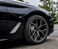 Nouvelles jantes de voiture en alliage forgé de 18 à 22 pouces compatibles G30, design concave de 30 mm ET, finition argentée, garantie 3 ans pour voitures particulières
