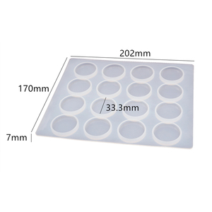 Phong Bì Miệng Sáp Con Dấu Khuôn Silicone Cho Nhựa DIY - Product Image 2