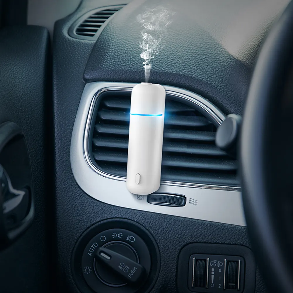 Car Scent SCENTA Innovative Mini Fragrance Oil Refill Car Air Freshener Vehicle Scent Air Freshener Dispenser Automatic Car Smell Diffuser