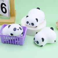 Mainan Panda Squishies Lucu Penghilang Stres Slow Rising Fidget Toy untuk Anak Dewasa Hadiah Pesta Dekorasi Meja