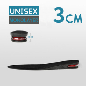1-Layer PVC yükseklik artırılması konfor tabanlık spor asansör ayakkabı ekler yükseklik artan ayakkabı - Product Image 5