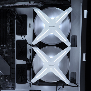 Alseye X12-II-W-P Trắng Bìa Không Khung Argb PC <span class=keywords><strong>Fan</strong></span> RGB <span class=keywords><strong>Fan</strong></span> <span class=keywords><strong>120Mm</strong></span> 1300Rpm Máy Tính Làm Mát PC <span class=keywords><strong>Fan</strong></span> - Product Image 5
