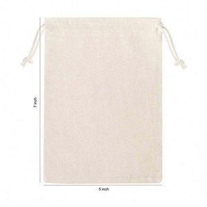 Sac à cordon en toile de coton imprimé personnalisé, écologique, recyclable, coloré, en mousseline, avec logo imprimé sur mesure, vente en gros - Product Image 2