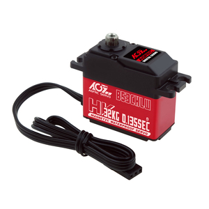 AGFRC B53CHLW 32KG Alto Torque 0.135s 8.4V HV Engranaje Metálico Sin Núcleo Impermeable Programable Digital 25T para Coche RC y Robot - Product Image 1