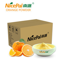Poudre de jus d'orange concentré séché par pulvérisation à base d'extrait de fruits naturels pour jus d'orange instantané Tang et café, provenant d'une usine certifiée BRC