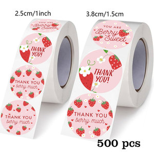 Autocollants holographiques personnalisables « Merci » auto-adhésifs, résistants à l'eau, avec fonction anti-rayures, en papier adhésif pour étiquettes d'expédition - Product Image 2