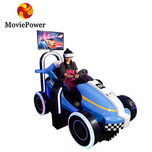 Simulateur de jeu de course de réalité virtuelle Happy Car Cartoon Game Concours en ligne Accé<span class=keywords><strong>l</strong></span>ération Race Kids VR Racing Game Machine - Product Image 3