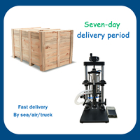 Machine de remplissage de parfum pneumatique de bureau à tête unique et à buse unique