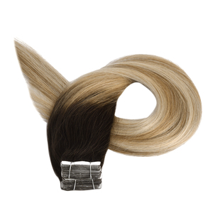 Venta caliente K.SWIGS Tape Hair Extension 12 "-24" Longitud Color personalizado Straight Remy Human Hair 2. 0 + 1. 1. - Product Image 4