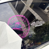Autocollants de transfert personnalisés imperméables pour extérieur, résistants aux UV, autocollants en vinyle durables pour vitres de voiture
