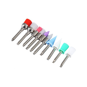 Brosses de polissage dentaire avec embouts colorés pour le blanchiment et le nettoyage des dents, 100 pièces OEM - Product Image 4