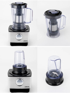Robot culinaire multifonction 7-en-1 en acier inoxydable 2023 - Hachoir à viande, mixeur et centrifugeuse automatiques - Nouveauté promotionnelle - Product Image 4