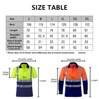 Uniforme de Trabajo de Alta Visibilidad para Minería, Petróleo, Gas, Construcción, Tráfico, Ropa de Trabajo de Alta Visibilidad, Camisetas de Seguridad Reflectantes