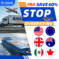 Solution d'expédition e-commerce Amazon FBA, transitaire aérien et maritime, service DDP, Chine vers les États-Unis, Canada, Royaume-Uni, Allemagne, France, logistique