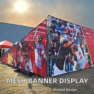 Custom Portable Polyester <strong>Banner</strong> for Promotion Custom Printed <strong>POS</strong> Display <strong>Banner</strong> - Product Image 2