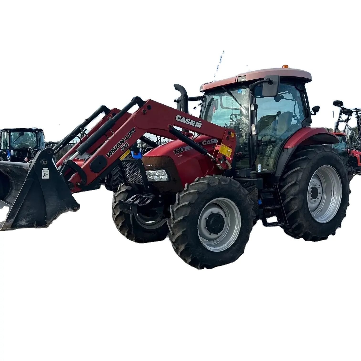 Recientemente Case IH presenta nuevos tractores Farmall de 60 a 90 HP con más par, nueva cabina de 4 pilares