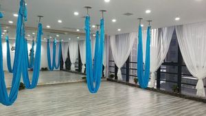 Mejor <span class=keywords><strong>cama</strong></span> <span class=keywords><strong>de</strong></span> yoga voladora anti gravedad Hamaca <span class=keywords><strong>de</strong></span> yoga aérea <span class=keywords><strong>de</strong></span> estiramiento bajo - Product Image 5