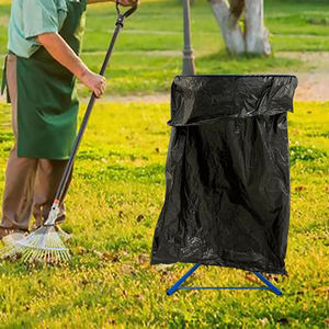 JH-Mech Porte-<span class=keywords><strong>sac</strong></span> <span class=keywords><strong>poubelle</strong></span> en acier galvanisé Porte-<span class=keywords><strong>sac</strong></span> <span class=keywords><strong>poubelle</strong></span> avec roues Porte-<span class=keywords><strong>sac</strong></span> <span class=keywords><strong>poubelle</strong></span> portable - Product Image 4