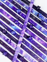 Бумажные полоски для оригами Lucky Star, двусторонние, для складывания, в коробке, набор для творчества, оптом, OEM, для декора и подарков