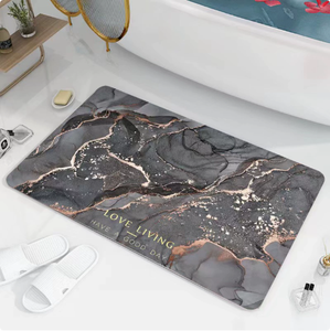 <span class=keywords><strong>Tapis</strong></span> <span class=keywords><strong>de</strong></span> bain absorbant moderne <span class=keywords><strong>haut</strong></span> <span class=keywords><strong>de</strong></span> <span class=keywords><strong>gamme</strong></span> en pierre <span class=keywords><strong>de</strong></span> diatomite à motif marbré <span class=keywords><strong>de</strong></span> luxe - Product Image 5