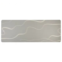 Tapis de yoga ZENJOY en caoutchouc naturel PU gris, antidérapant, durable et de haute qualité, en stock direct usine