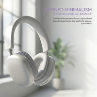 BT 5.3 IPX3 Headset Olahraga Nirkabel On-ear dan Over-ear, Headset Latensi Rendah, Suara Stereo, Pabrik OEM