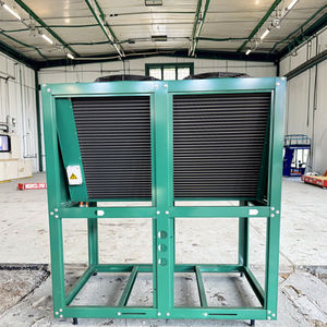 Lucky Star 30HP Piezas de intercambio de calor de refrigeración Condensador refrigerado por aire Condensador de refrigeración de almacenamiento de cámara fría estándar - Product Image 3