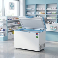 Réfrigérateur à glace intégrée HARON YC-275EW 270L 2-8°C pour laboratoire et hôpital
