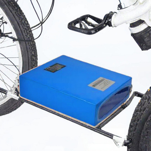 Batterie carrée en PVC 48V 20Ah, batterie lithium 21700/18650 pour vélo électrique, stock CE EU USA pour e-rickshaw, scooter, chariot de golf - Product Image 1