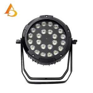 Projecteur LED PAR 24x18W RGBWA UV 6-en-1 en aluminium avec DMX - Product Image 2