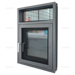 Wärme bruch flügel-und Kippfenster Energie effiziente isolierte Rahmen mit doppelter Dreifach verglasung zur Wärme isolierung - Product Image 2