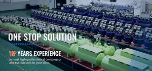 150 Liter Large Air Tank Volume Air Compressor Noise Reduction for Ten <strong>Dental</strong> <strong>Unit</strong> <strong>Chair</strong> <strong>Best</strong> Air Compressors With Wheels - Product Image 6