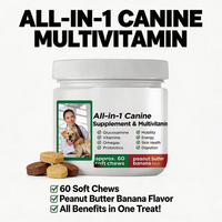 Care Top Formula -in-1 12-en-1 Huile de saumon 30 60 90 120 Complément nutritionnel complet Quotidien Soins de santé Comprimés pour chiens chats chiots
