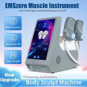 Máquina EMS de Escultura Corporal de 4 Manijas para Gimnasio <span class=keywords><strong>y</strong></span> Clínica, Estimulador Muscular de Escritorio para Desarrollo Muscular, Levantamiento de Glúteos <span class=keywords><strong>y</strong></span> Pérdida de Peso ABS - Product Image 3